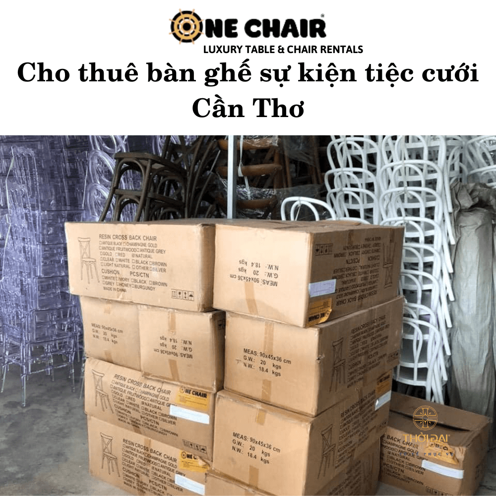 Cho thuê bàn ghế sự kiện tiệc cưới Cần Thơ