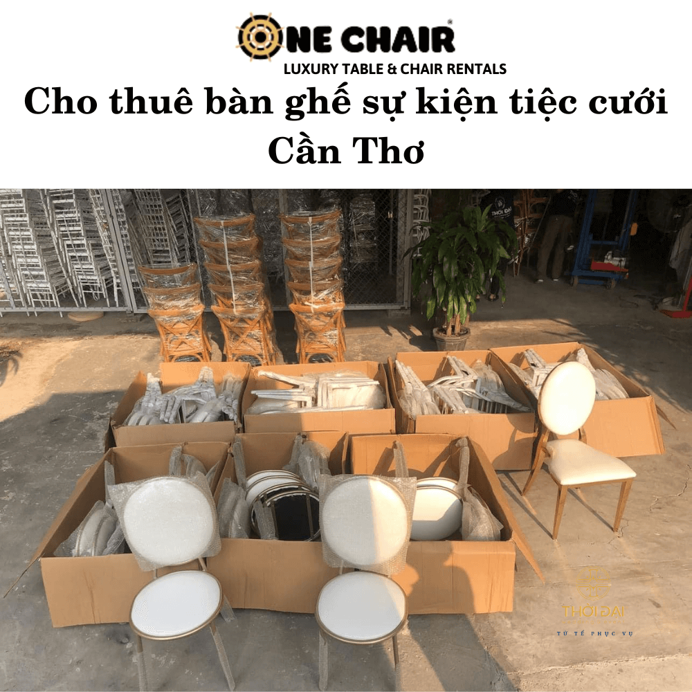 Cho thuê bàn ghế sự kiện tiệc cưới Cần Thơ