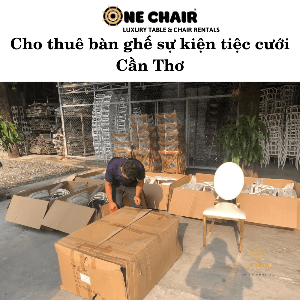 Cho thuê bàn ghế sự kiện tiệc cưới Cần Thơ