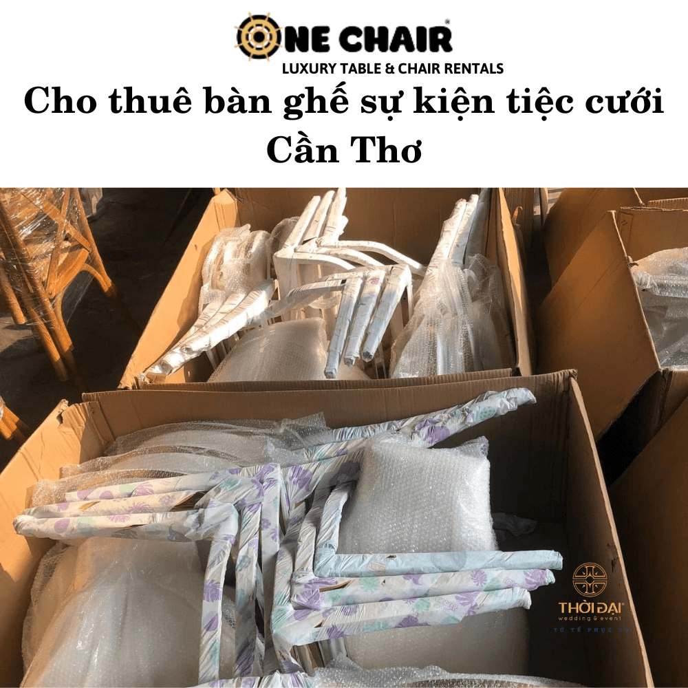 Cho thuê bàn ghế sự kiện tiệc cưới Cần Thơ