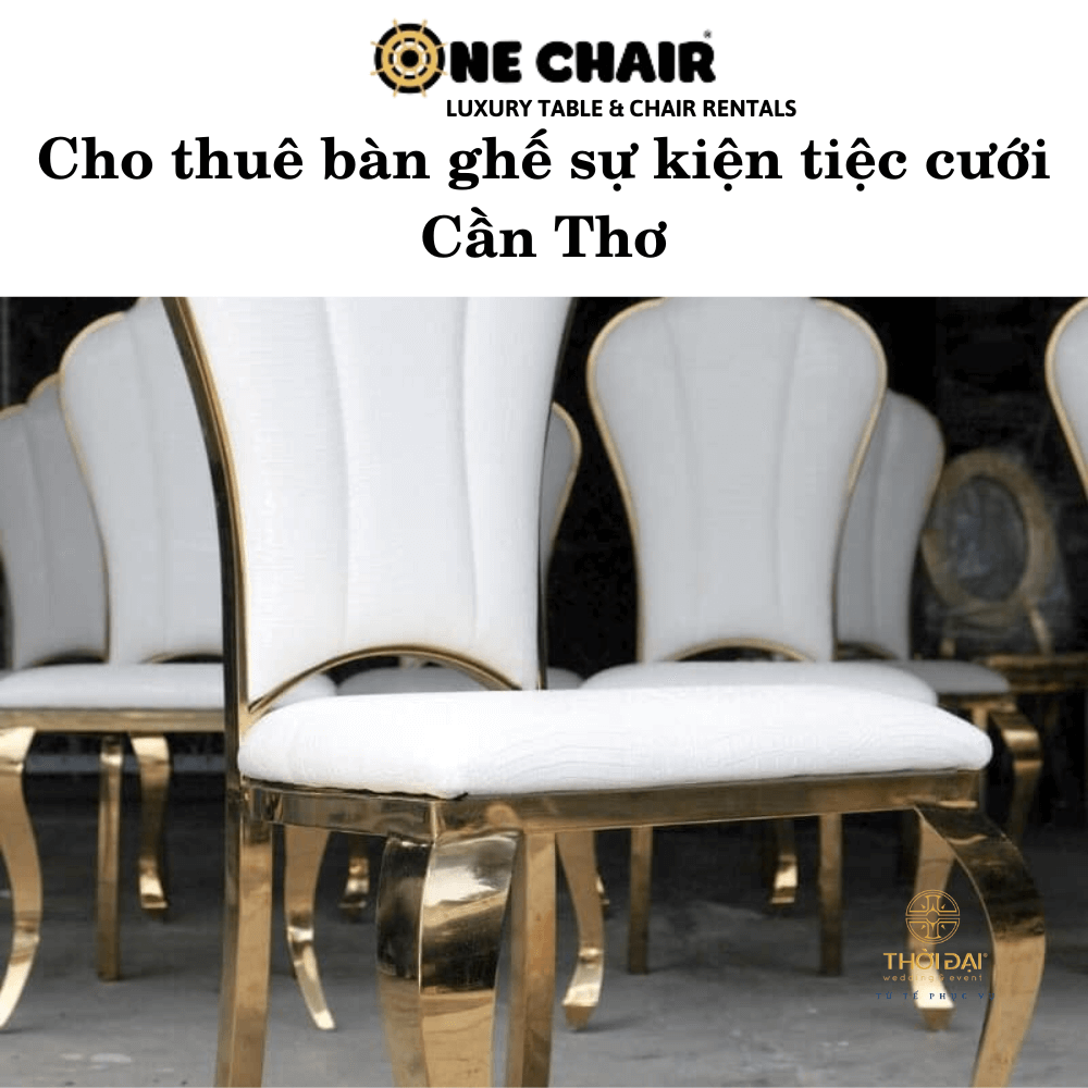 Cho thuê bàn ghế sự kiện tiệc cưới Cần Thơ