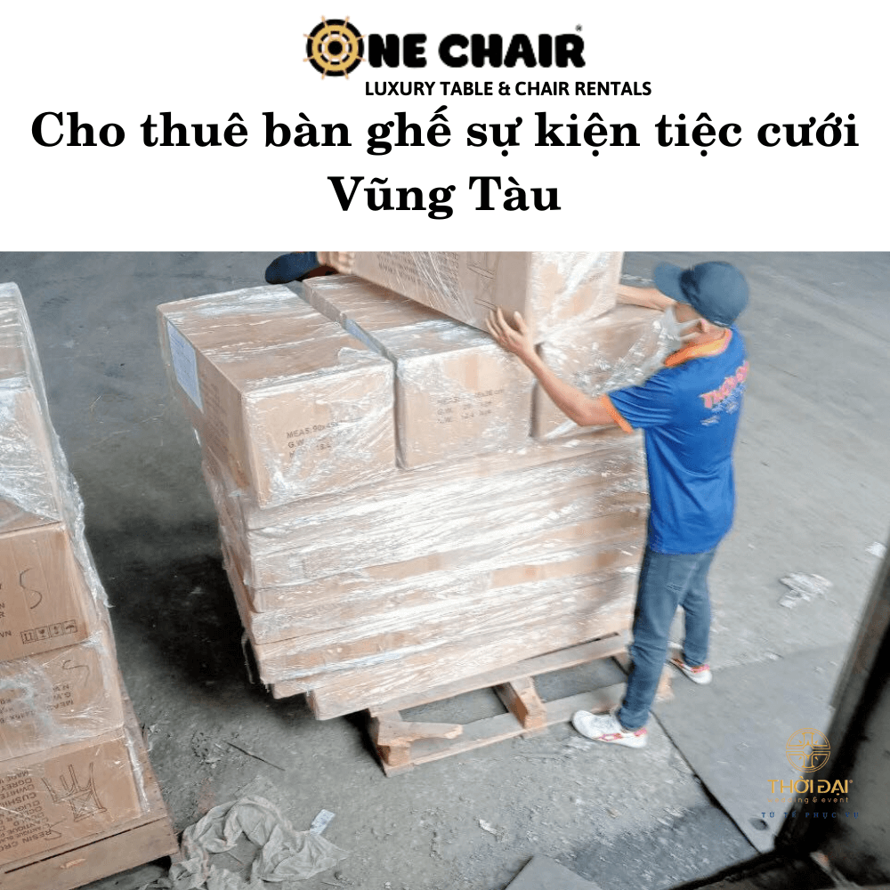 Cho thuê bàn ghế sự kiện tiệc cưới Vũng Tàu