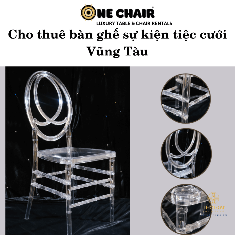 Cho thuê bàn ghế sự kiện tiệc cưới Vũng Tàu