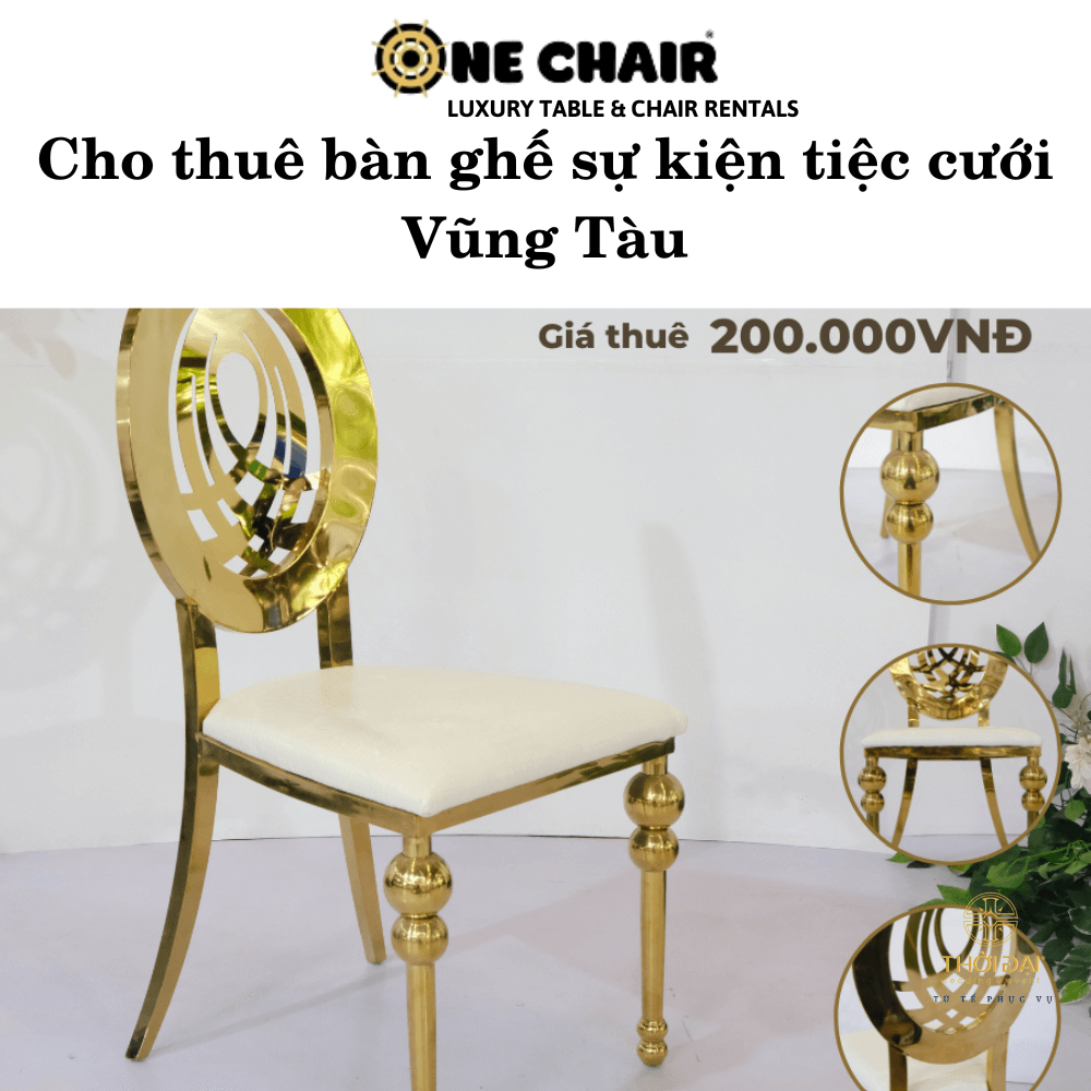 Cho thuê bàn ghế sự kiện tiệc cưới Vũng Tàu