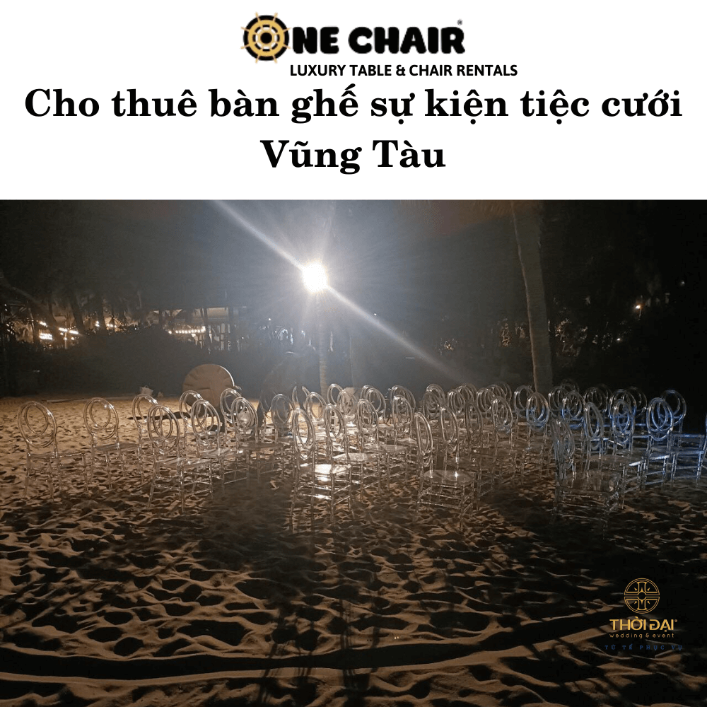 Cho thuê bàn ghế sự kiện tiệc cưới Vũng Tàu