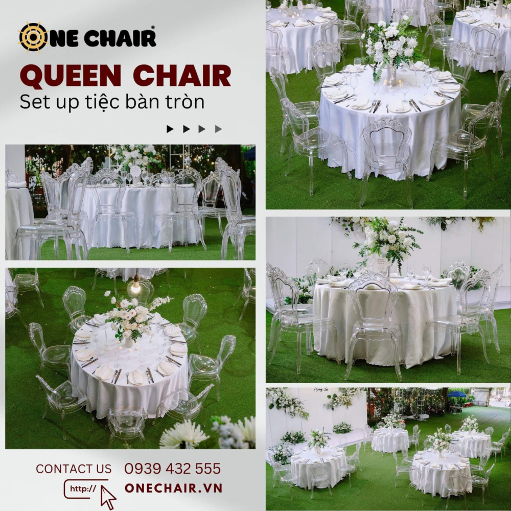 Cho thuê bàn ghế sự kiện tiệc đám cưới Quận 2 HCM