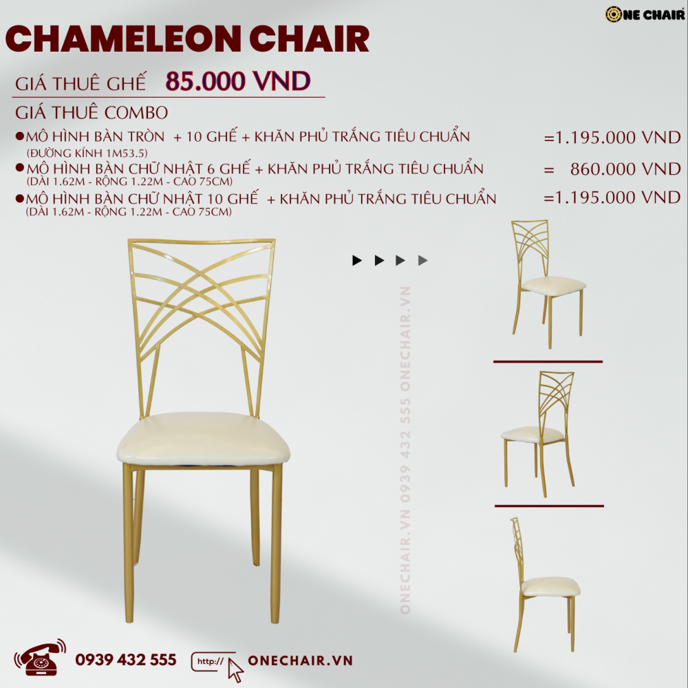 Cho thuê bàn ghế sự kiện tiệc đám cưới Quận 2 HCM