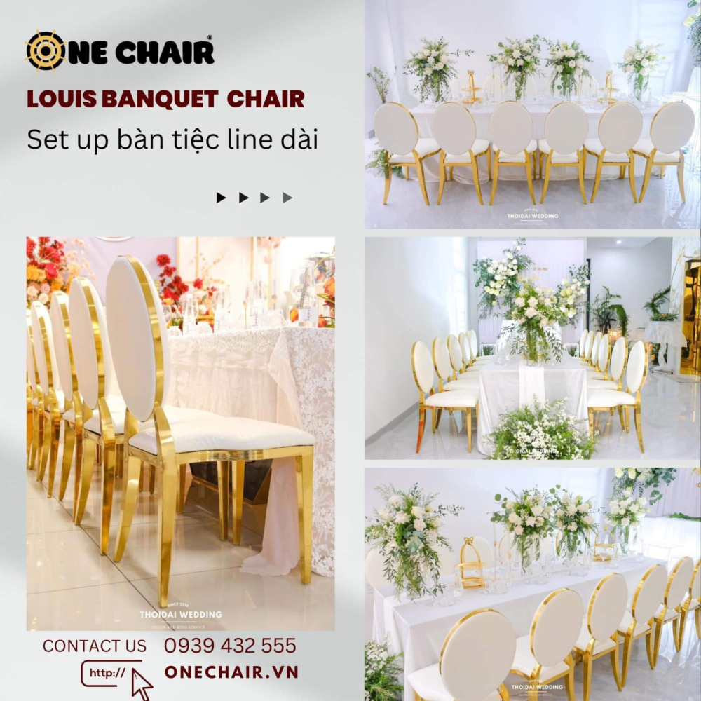 Cho thuê bàn ghế sự kiện tiệc đám cưới Quận 2 HCM