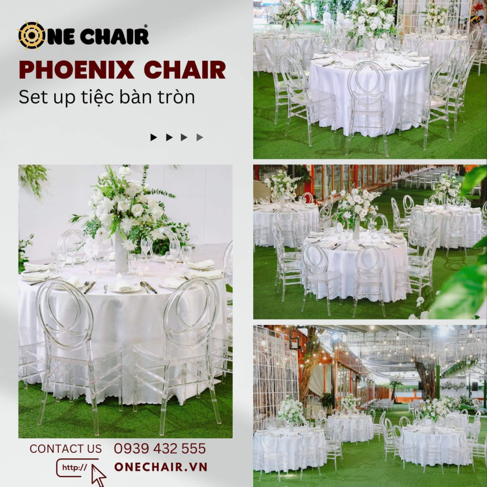 Cho thuê bàn ghế sự kiện tiệc đám cưới Quận 2 HCM