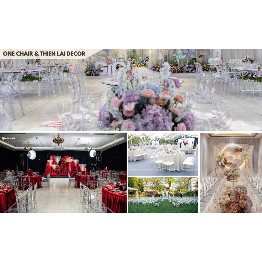 Dịch Vụ Cho Thuê Bàn Ghế Tiệc Cưới Cao Cấp Tốt Nhất: Khác Biệt Từ Phong Cách Đến Chất Lượng