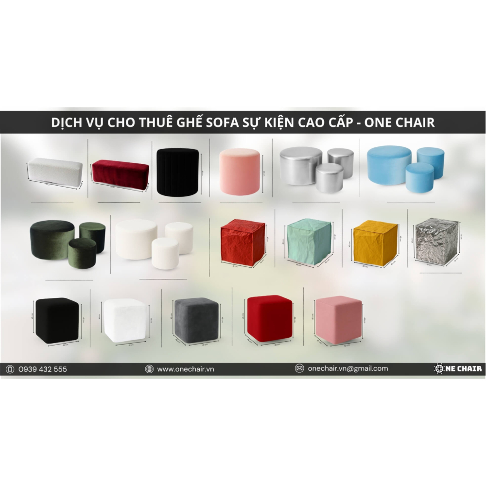 Nghệ Thuật Setup Sofa Sự Kiện Sang Trọng, Hiện Đại - Hành Trình ONE CHAIR Biến Concept Thành Hiện Thực