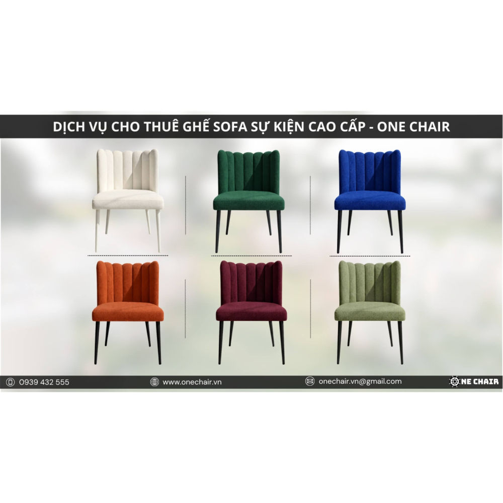 Dịch Vụ Cho Thuê Ghế Sofa Sự Kiện Hiện Đại, Sang Trọng Tại TP.HCM - ONE CHAIR 
