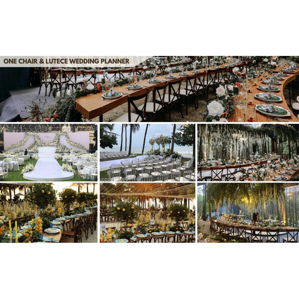 Dịch Vụ Cho Thuê Bàn Ghế Tiệc Cưới Cao Cấp Tốt Nhất: Khác Biệt Từ Phong Cách Đến Chất Lượng