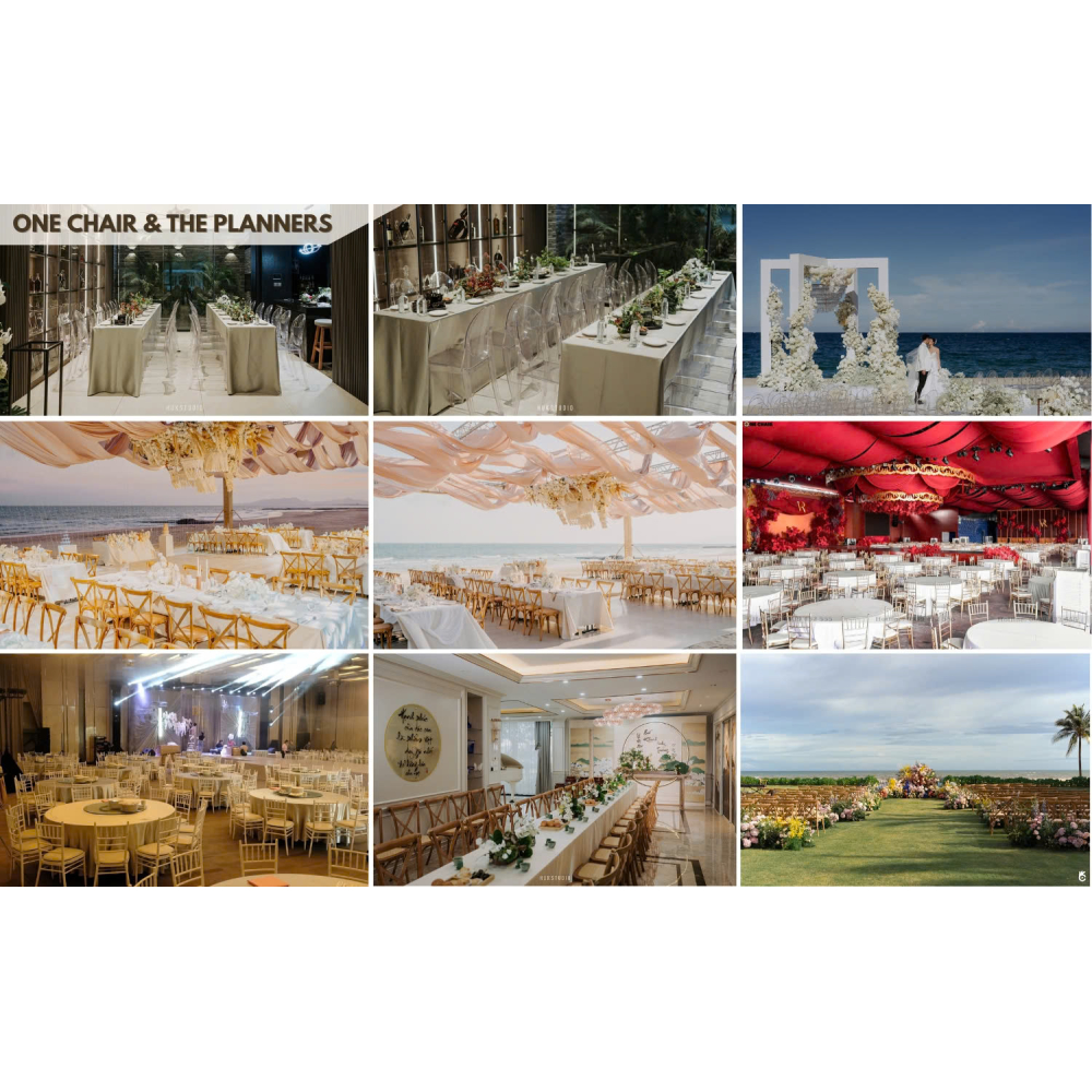 Dịch Vụ Cho Thuê Bàn Ghế Tiệc Cưới Cao Cấp Tốt Nhất: Khác Biệt Từ Phong Cách Đến Chất Lượng