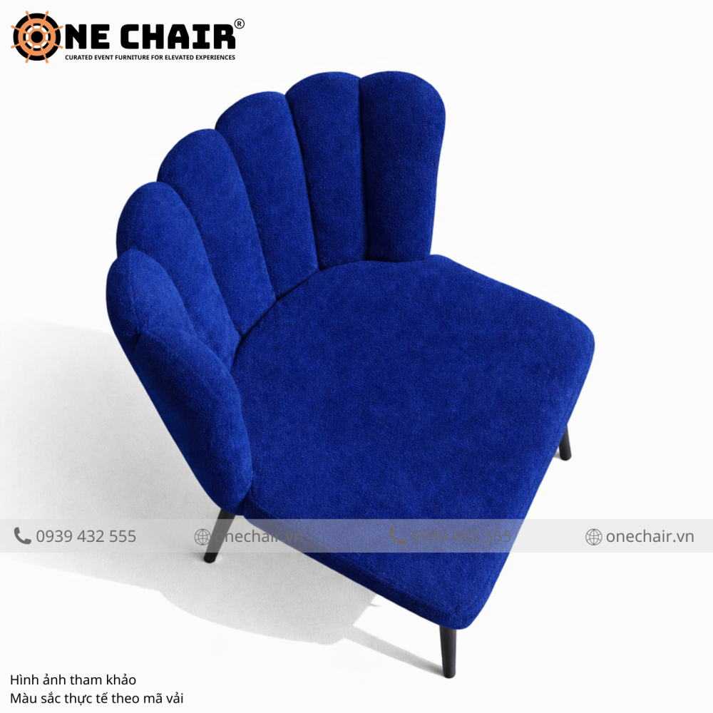 Ghế Sofa Tulip Cao Cấp Xanh Coban – Quyền Uy & Nghệ Thuật Trong Từng Đường Nét