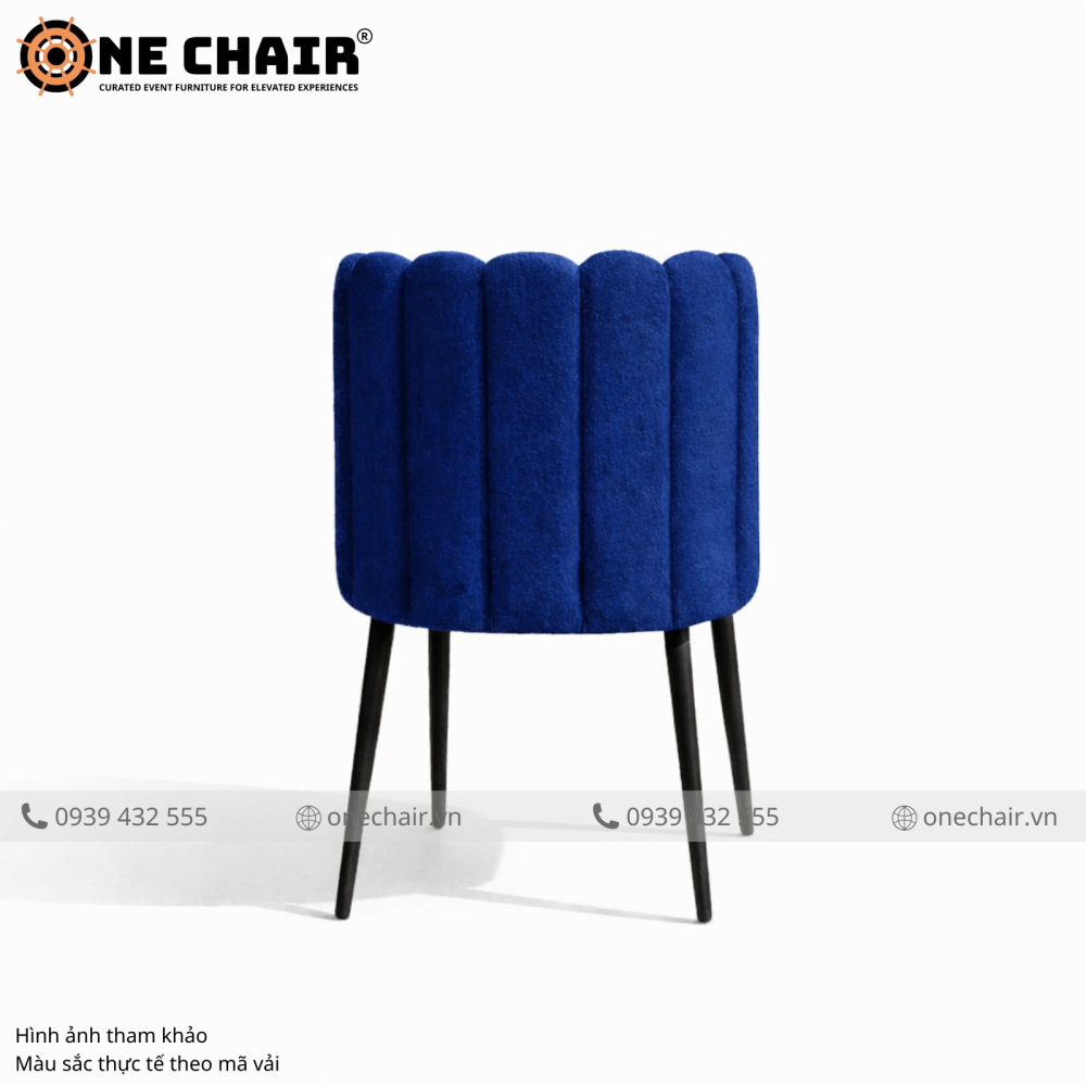 Ghế Sofa Tulip Cao Cấp Xanh Coban – Quyền Uy & Nghệ Thuật Trong Từng Đường Nét