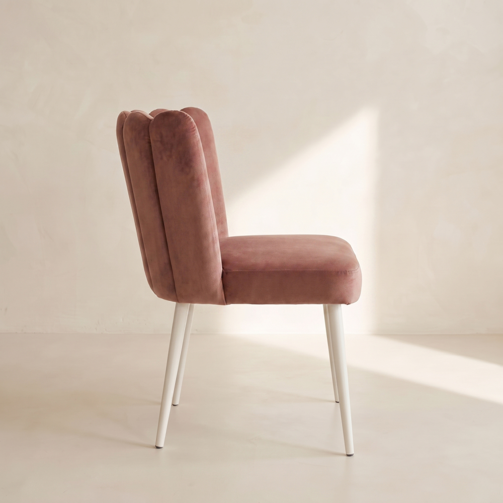Tulip Chair – Muted Rose