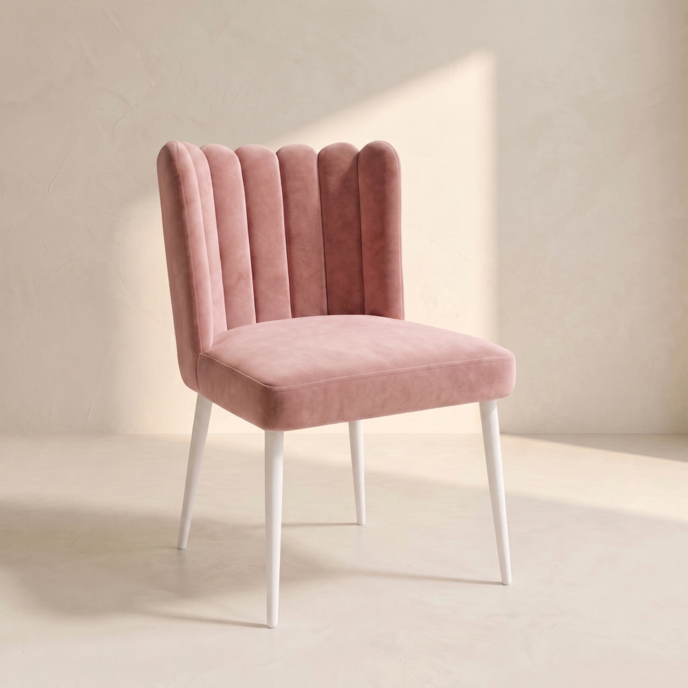 Tulip Chair – Muted Rose