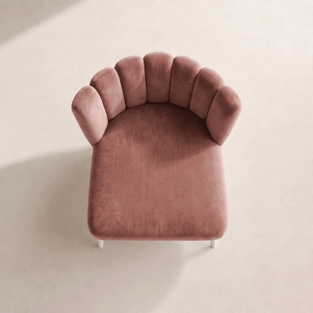 Tulip Chair – Muted Rose