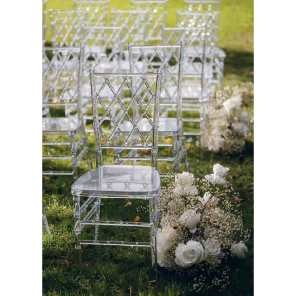 GHẾ SỰ KIỆN CAO CẤP | DIAMOND CHAIR – VẺ ĐẸP LẤP LÁNH THANH LỊCH