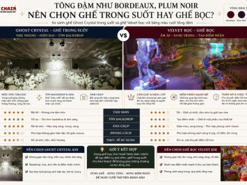 Bảng Màu Cưới 2026: Cẩm Nang Phối Ghế Tiệc Cho Wedding Planner