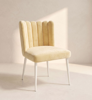 Tulip Chair – Butter Yellow