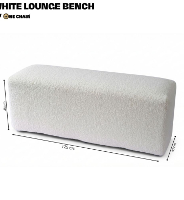 Ghế Sofa Băng Lounge Màu Trắng – Tối Giản, Thanh Lịch Cho Mọi Concept Sự Kiện