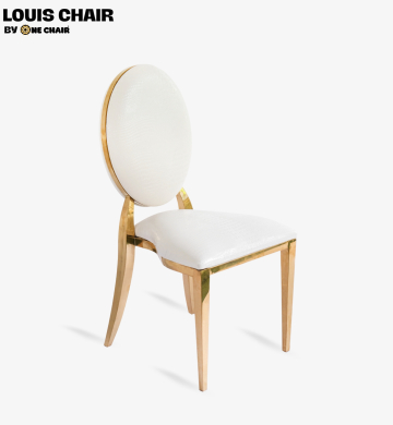 Louis Banquet Chair  - Ghế Sự Kiện Tiệc Cưới Mạ Vàng Sang Trọng