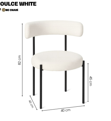 Ghế Sofa Sự Kiện Boucle Trắng – Vẻ Đẹp Tinh Tế Cho Tiệc Cưới & Sự Kiện Cao Cấp