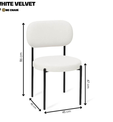 Ghế Velvet Trắng – Vẻ Đẹp Tinh Khôi Cho Tiệc Cưới & Sự Kiện Cao Cấp