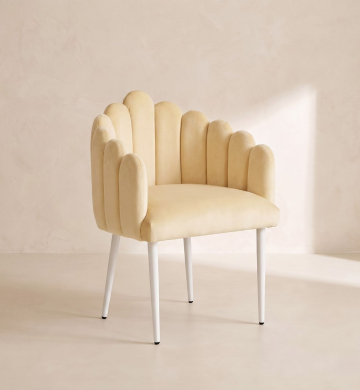 Bloom Accent Chair – Butter Yellow