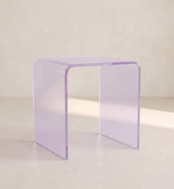 Box Chair Acrylic – Soft Lilac