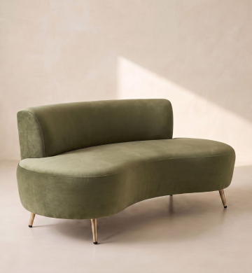 Flow Sofa – Moss Green