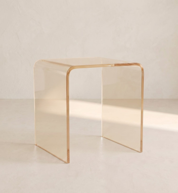 Box Chair Acrylic – Champagne