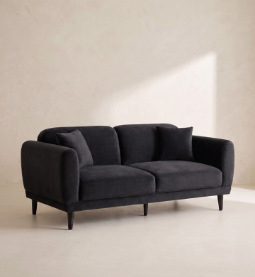 Double Sofa – Black