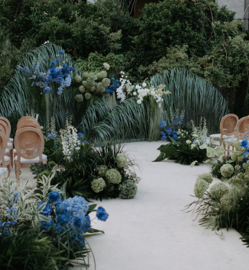 Luxury Wedding | Sắc Xanh Cobalt Trong Không Gian Lễ Cưới Tinh Tế