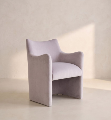 Muse Lounge Chair – Soft Lilac