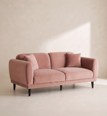 Double Sofa – Dusty Rose