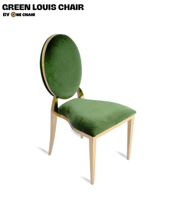 GHẾ SỰ KIỆN CAO CẤP | GREEN LOUIS CHAIR – THANH LỊCH, ĐẲNG CẤP, THỜI THƯỢNG