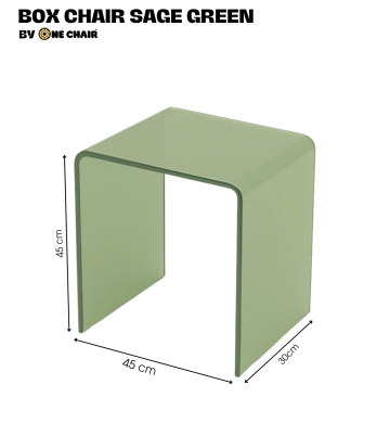 BOX CHAIR MÀU SAGE GREEN – THANH LỊCH VÀ DỊU DÀNG