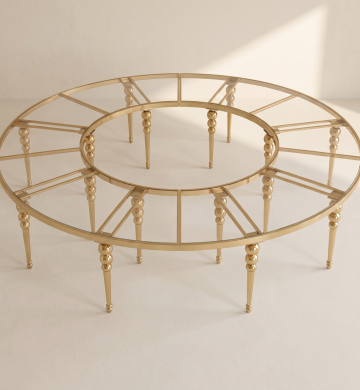 Luna Table Gold