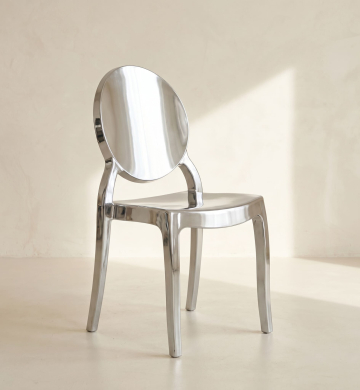 New Products | Chrome Ghost – Khung Ghế Mạ Bạc | Ghế Sự Kiện Sang Trọng
