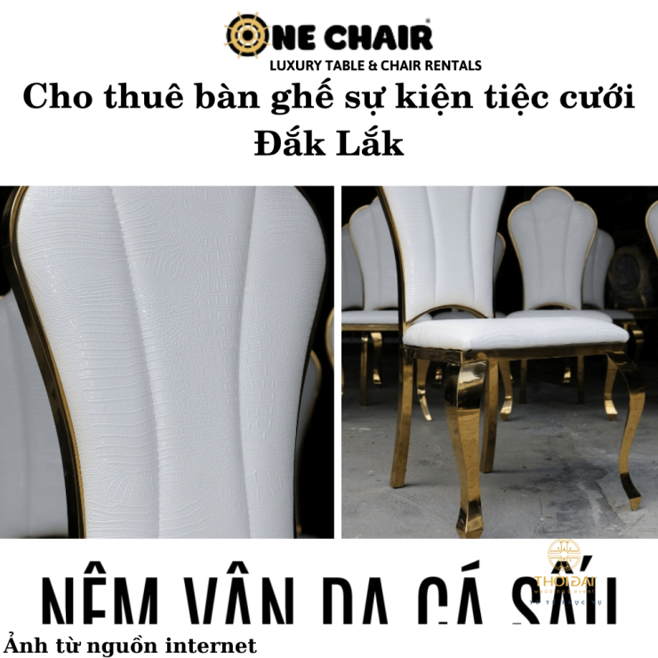 Cho thuê bàn ghế sự kiện tiệc cưới Đắk Lắk