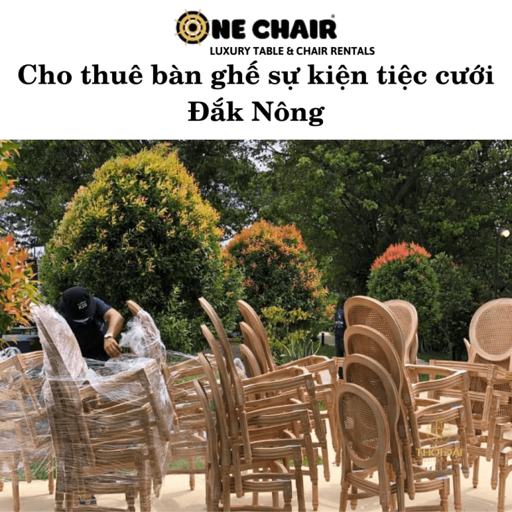 Cho thuê bàn ghế sự kiện tiệc cưới Đắk Nông