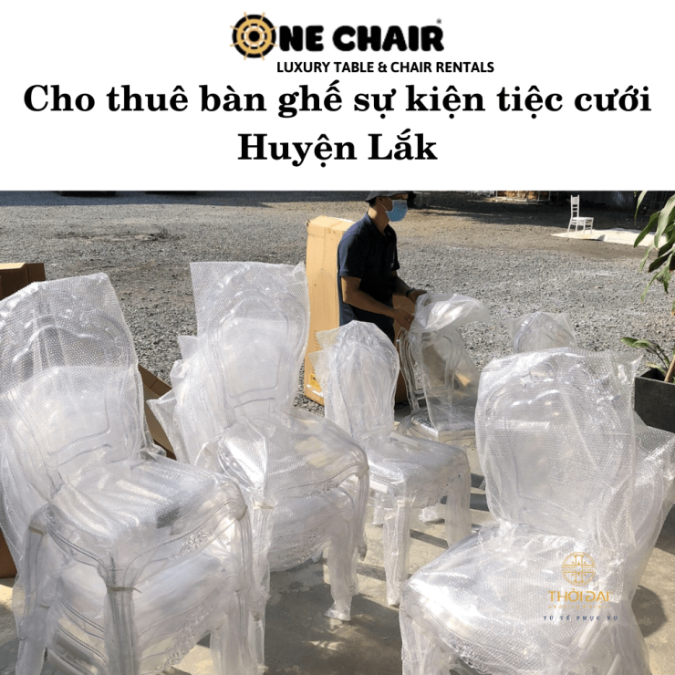 Cho thuê bàn ghế sự kiện tiệc cưới Huyện Lắk