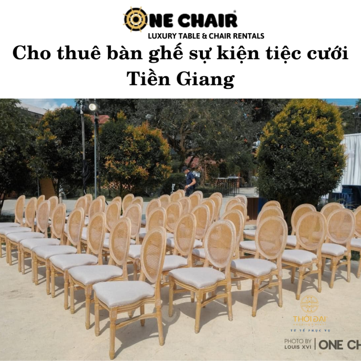 Cho thuê bàn ghế sự kiện tiệc cưới Tiền Giang