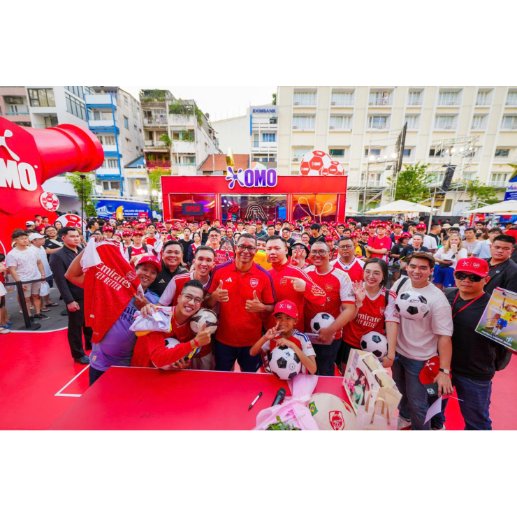 Pháo Đài Lấm Bẩn – OMO x Arsenal x Concert 2025 | Brand Activation & Product Launch