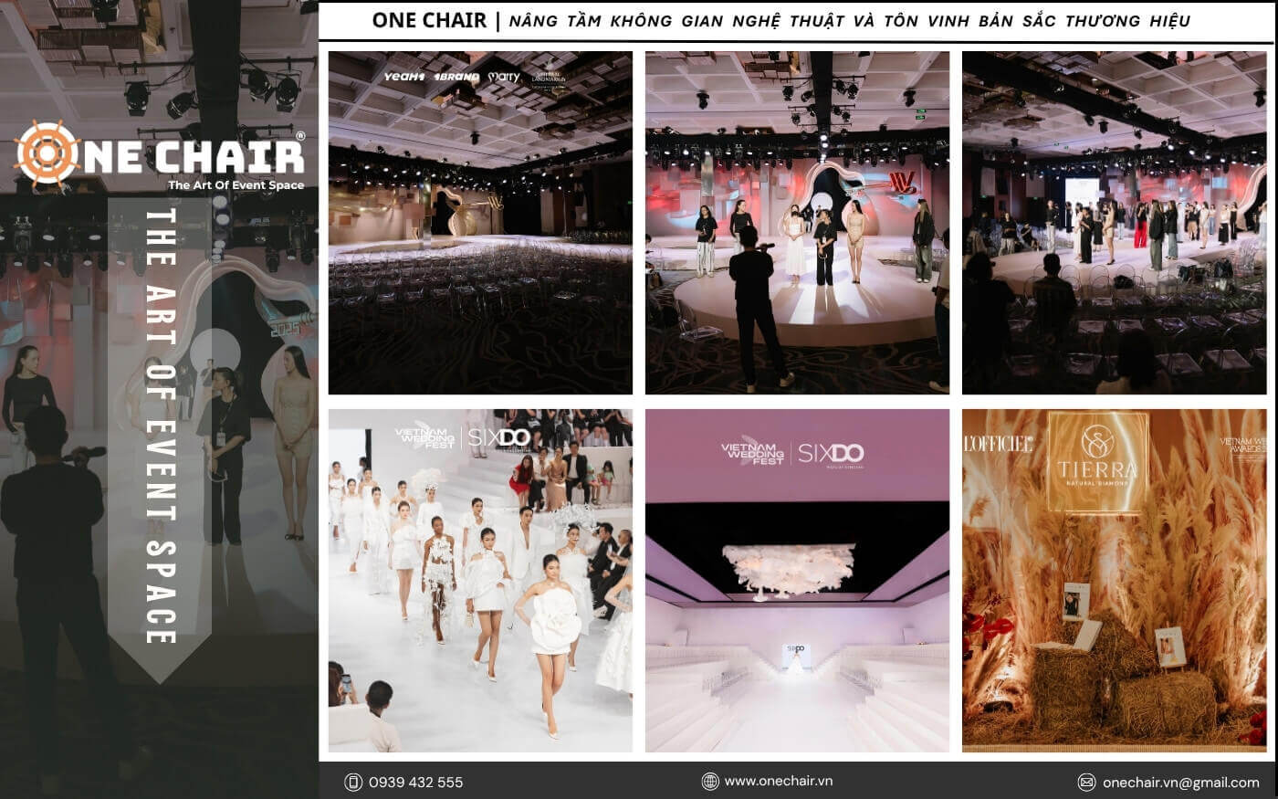 Hình 22: One Chair cung cấp giải pháp bàn ghế – bố cục – aesthetic chuẩn cho brand activation