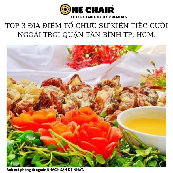 Hình 3: Món ngon tại nhà hàng Đệ Nhất, quận Tân Bình, TP HCM.