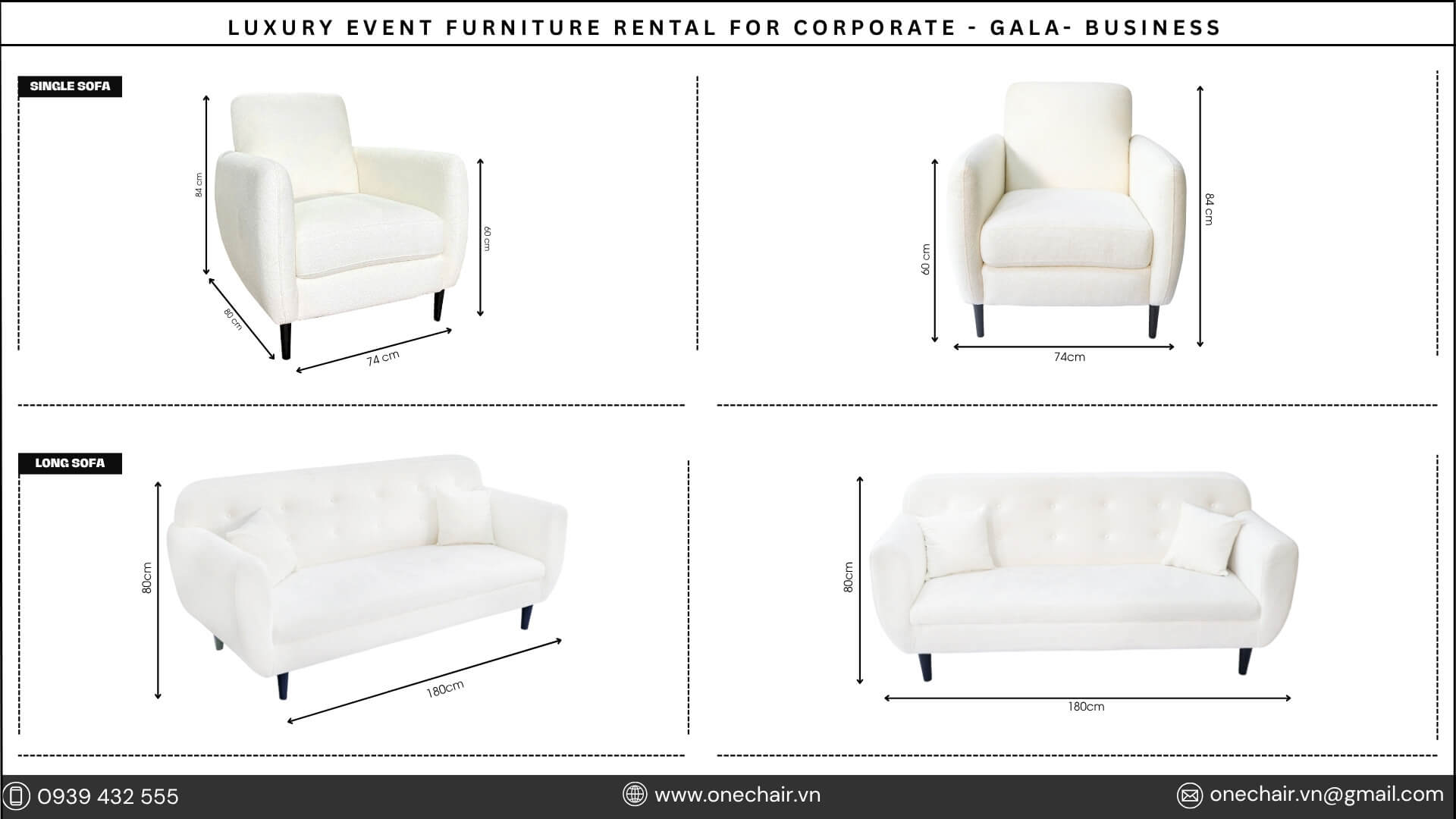 cho thuê bàn ghế sự kiện cao cấp trọn gói TP.HCM cho fashion show 6